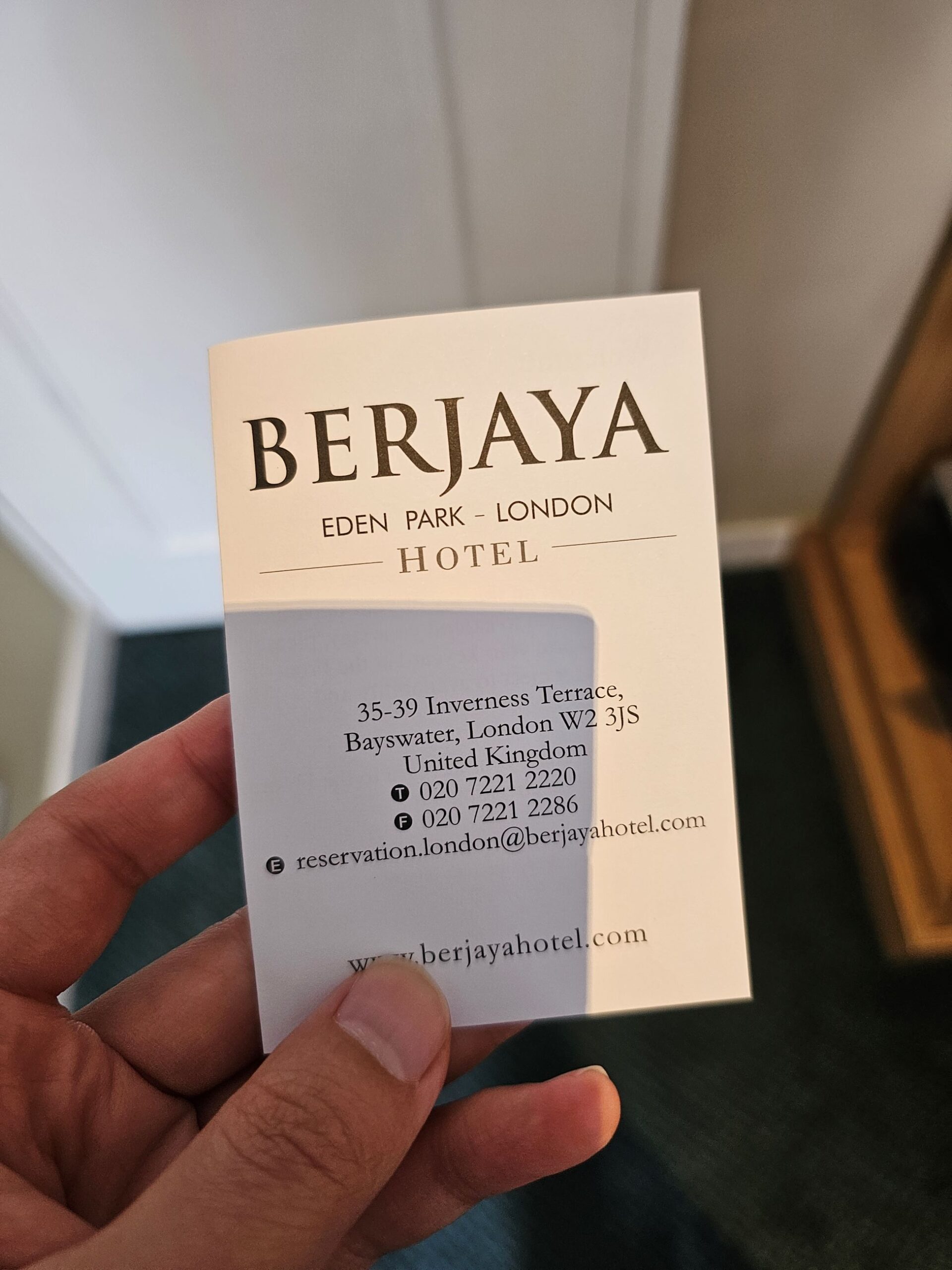Berjaya Eden Park London Hotel